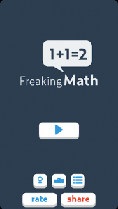 اسکرین شات بازی Freaking Math 1