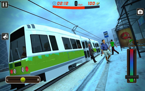 اسکرین شات بازی Train Simulator: Train Taxi 3