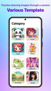 اسکرین شات 5 برنامه AR Draw Sketch: Sketch & Trace