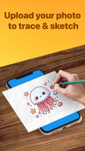 اسکرین شات 2 برنامه AR Draw Sketch: Sketch & Trace