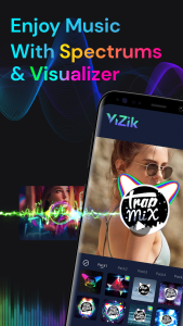 اسکرین شات 1 برنامه Music Video Maker - Vizik