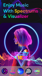 اسکرین شات برنامه Music Video Maker - Vizik 5