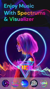 اسکرین شات 5 برنامه Music Video Maker - Vizik