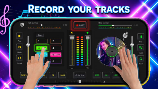 اسکرین شات 1 برنامه DJ Mixer - DJ Music Mix