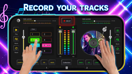 اسکرین شات 1 برنامه DJ Mixer - DJ Music Mix