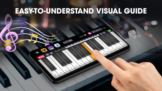 اسکرین شات 4 برنامه Easy Piano Keyboard - Piano88