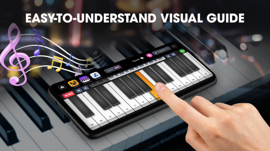 اسکرین شات برنامه Easy Piano Keyboard - Piano88 4