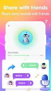 اسکرین شات 5 برنامه Voice Changer, Sound Effects