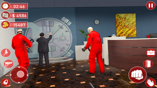اسکرین شات بازی Armed Robbery Heist - Bank Robbery Shooting Game 3