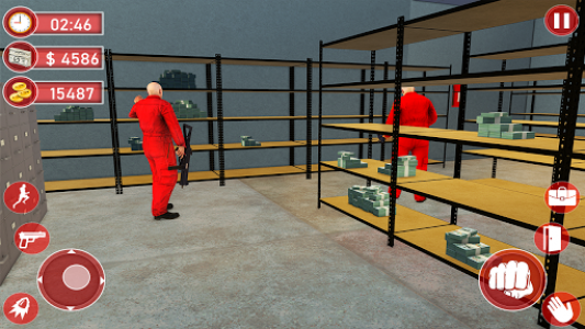اسکرین شات بازی Armed Robbery Heist - Bank Robbery Shooting Game 4