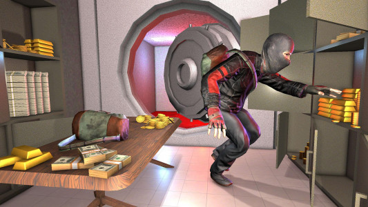 اسکرین شات بازی Bank Robbery - Crime Simulator 4