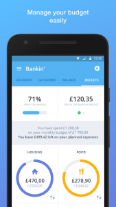 اسکرین شات برنامه Bankin' - The money and banking app manager 3
