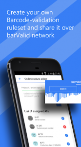 اسکرین شات برنامه barValid- GS1 Barcode scanner & Verifier 5