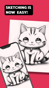 اسکرین شات 3 برنامه Trace Drawing: Art Projector