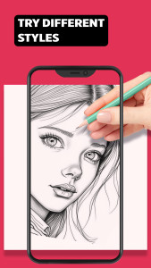 اسکرین شات 4 برنامه Trace Drawing: Art Projector