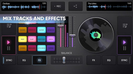اسکرین شات بازی DJ Mix Effects Simulator 3