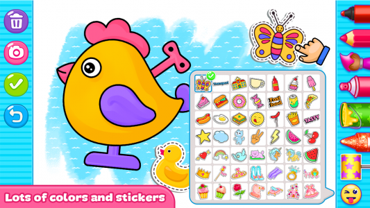 اسکرین شات 5 برنامه Fun Coloring games for kids