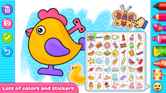 اسکرین شات برنامه Fun Coloring games for kids 5