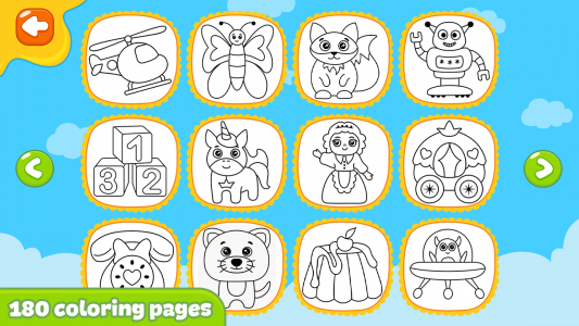 اسکرین شات 7 برنامه Fun Coloring games for kids