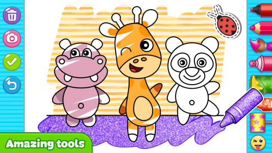 اسکرین شات 4 برنامه Fun Coloring games for kids