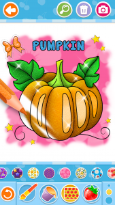 اسکرین شات 8 بازی Fruits and Vegetables Coloring