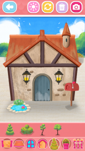 اسکرین شات 2 بازی Glitter House coloring for kid