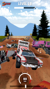 اسکرین شات بازی Mad Racing 3D - Crash the Car 4