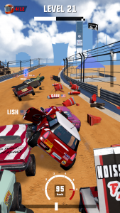 اسکرین شات بازی Mad Racing 3D - Crash the Car 3