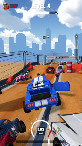 اسکرین شات بازی Mad Racing 3D - Crash the Car 1