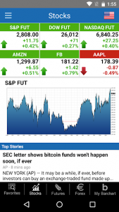 اسکرین شات برنامه Barchart Stocks & Futures 4