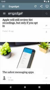 اسکرین شات 4 برنامه Tech News
