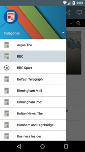 اسکرین شات 4 برنامه UK Newspapers