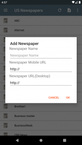 اسکرین شات 6 برنامه US Newspapers