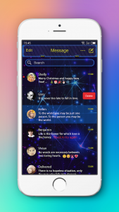 اسکرین شات برنامه Messaging+ L SMS, MMS 7