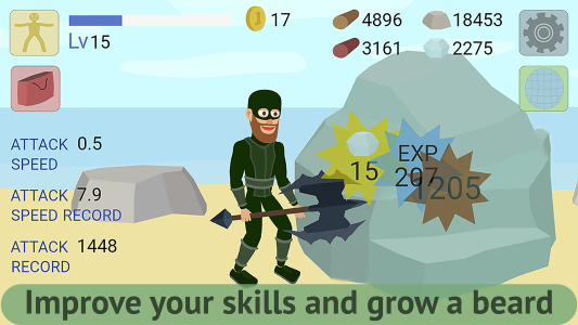 اسکرین شات 4 بازی Mining Clicker: Axe and Hammer