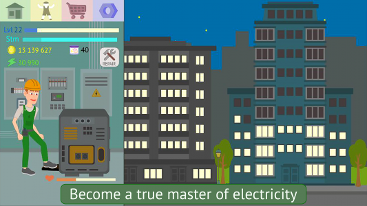 اسکرین شات 6 بازی Energy Clicker: Light up world