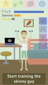 اسکرین شات 2 بازی Muscle Clicker: Gym Game