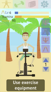 اسکرین شات 3 بازی Muscle Clicker: Gym Game