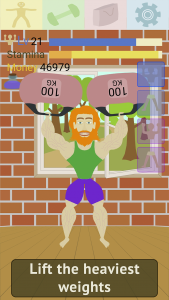 اسکرین شات 7 بازی Muscle Clicker: Gym Game