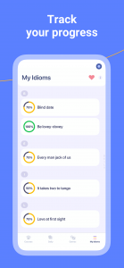 اسکرین شات 6 برنامه English Idioms and Phrases