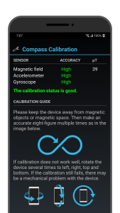 اسکرین شات 2 برنامه Accurate Compass