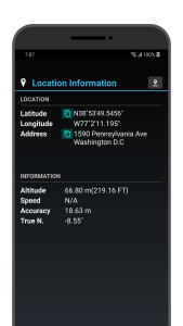اسکرین شات 5 برنامه Accurate Compass