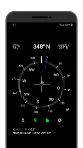 اسکرین شات برنامه Accurate Compass 4
