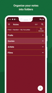 اسکرین شات برنامه Offline Notepad 3