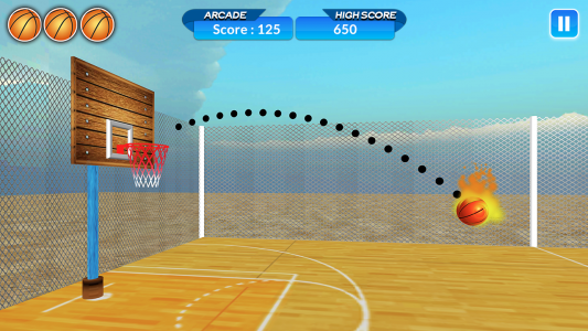 اسکرین شات بازی Basketball Shoot - Dunk Hittin 1