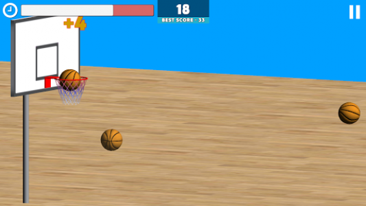 اسکرین شات بازی Basketball 3D 5
