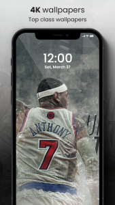 اسکرین شات برنامه NBA Wallpaper 2024 Basketball 8