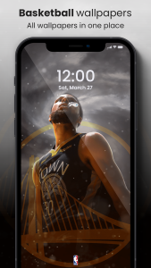 اسکرین شات 1 برنامه NBA Wallpaper 2024 Basketball