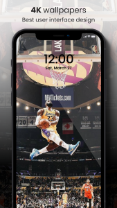 اسکرین شات برنامه NBA Wallpaper 2024 Basketball 2