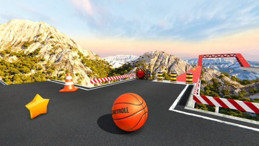 اسکرین شات بازی BasketRoll: Rolling Ball Game 3